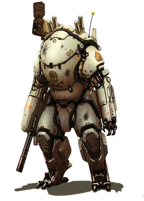 security robots? | Robot concept art, Mech suit, Sci fi concept art