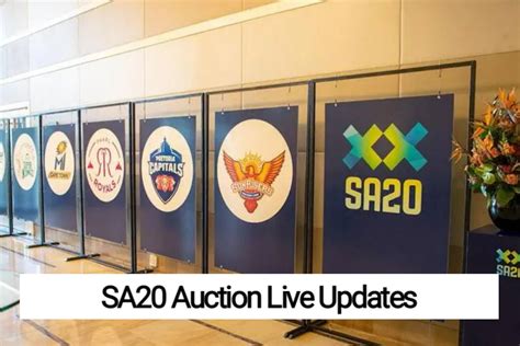 Highlights SA20 Auction Updates: Paarl Royals Rope in Star-Studded ...