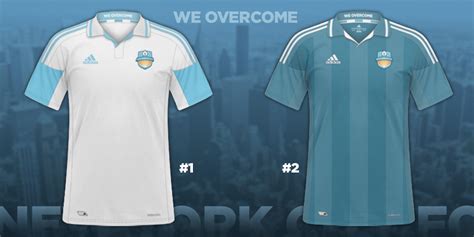 NYCFC #1 & #2 jerseys