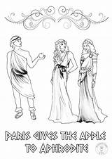 Gods And Goddesses Of Greek Mythology Coloring Pages sketch template