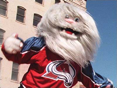 Colorado Avalanche Mascot / 2018 19 Colorado Avalanche Yearbook Page 91 ...