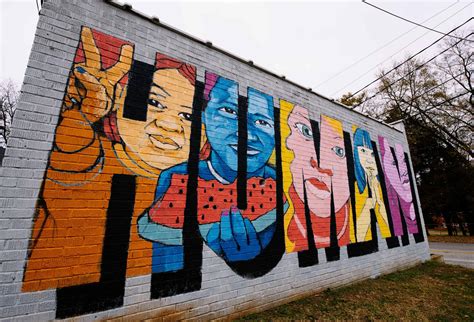 Poe Mill community members help create new mural together - GREENVILLE JOURNAL