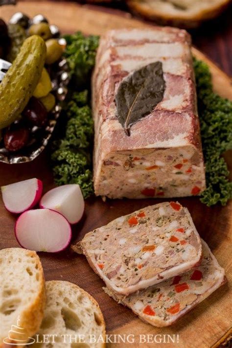 Country Style Pate - rich, incredibly flavorful pate recipe goes great with a fresh crusty ...