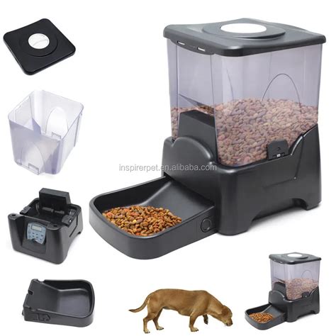 Pet Dog Automatic Large Feeder Timer Dry Food Dispenser - Buy Automatic ...