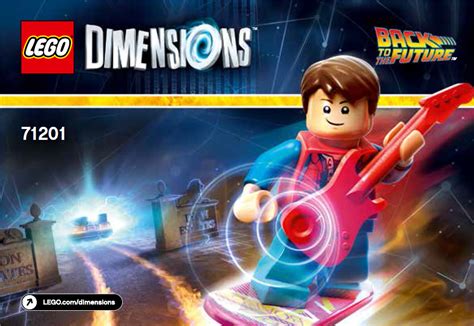 LEGO Back to the Future Instruction Booklet Reveals Official LEGO Dimensions Sets