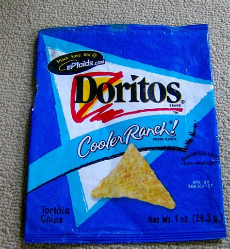 RARE vintage 1990s 1999 DORITOS COOLER RANCH chip bag OLD FOOD ...