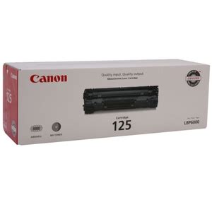 Canon 125 Black Toner Cartridge | BlueDogInk.com