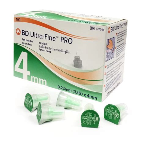 BD Micro-Fine Plus=BD Ultra-Fine Pro 32G 4mm Insulin Pen Needles ...