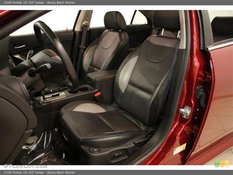 Ebony Black Interior Photo for the 2008 Pontiac G6 GXP Sedan #46748591 ...