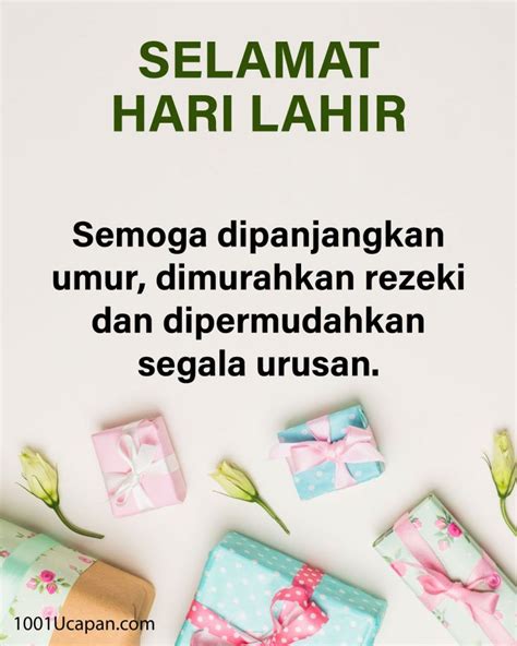 1001 koleksi ucapan selamat hari jadi lahir 1001 ucapan – Artofit