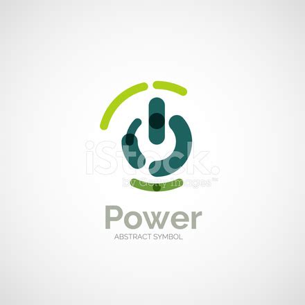 Power Button Logo Design Stock Photo | Royalty-Free | FreeImages