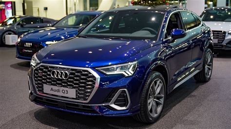 2021 Audi Q3 Sportback S line 35 TDI quattro (150hp) - Sound & Visual Review! - YouTube