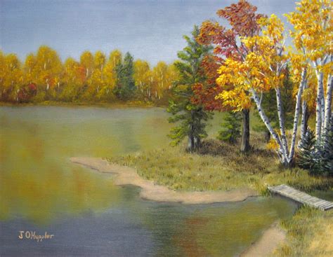 Autumn Woodlands Paintings | J O Huppler