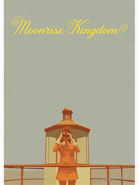 "Moonrise Kingdom" Poster for Sale by GraphicPrintCo | Redbubble