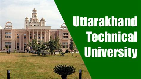 Uttarakhand Technical University: Admissions open till 28 September ...