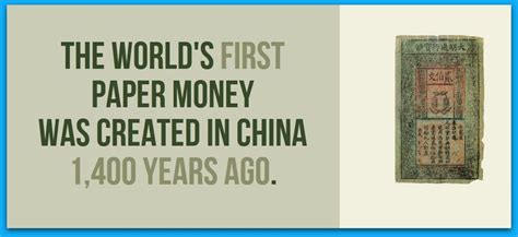 China created the world’s first paper money - world