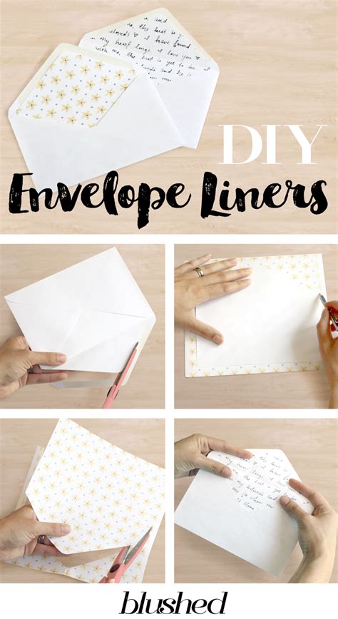 Katrina: DIY: Easy Envelope Liner