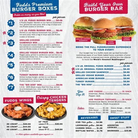 FUDDRUCKERS MENU PDF