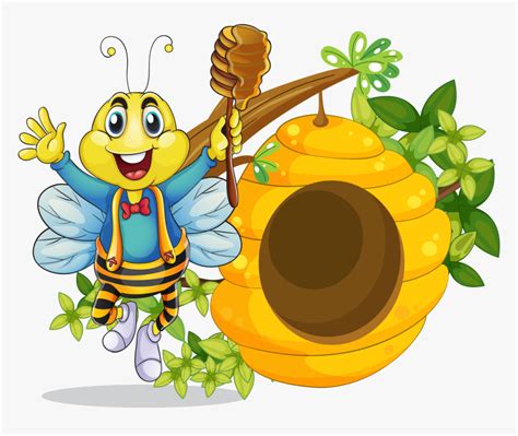 Hive Clipart Beehive - Beehive Cartoon Png, Transparent Png - kindpng