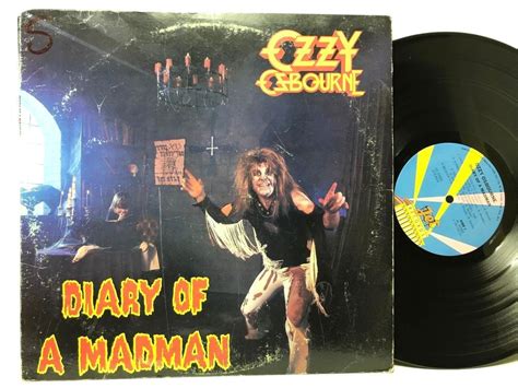 Ozzy Osbourne ‎- Diary Of A Madman - Jet Label FZ 37492 LP Vinyl Record ...