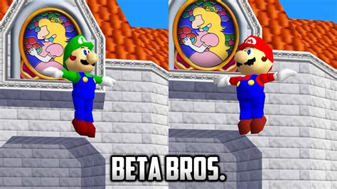 ⭐ Super Mario 64 PC Port - Mods - Beta Bros. - 4K 60FPS - YouTube