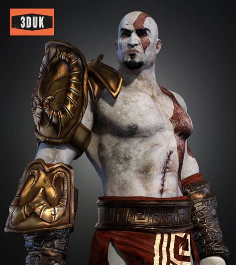 Kratos (God of War 3) For G8M - Daz Content by 3DUK