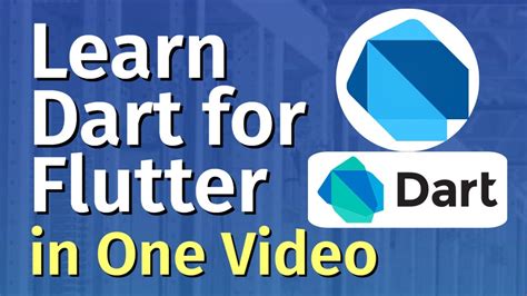 Learn Dart for Flutter | Dart Programming Language Tutorial