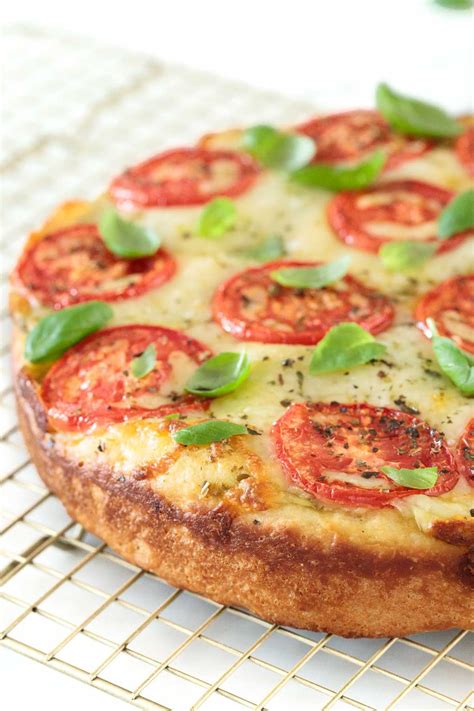 Easy Deep Dish Pizza Dough - The Café Sucre Farine