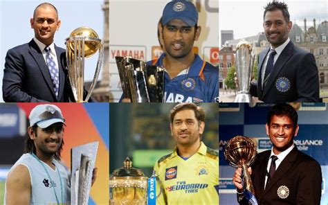 Complete list of trophies won by MS Dhoni as a Captain