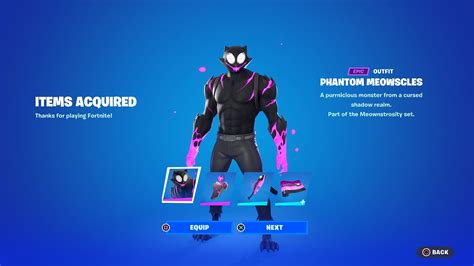 PHANTOM MEOWSCLES SKIN RELEASE DATE IN FORTNITE ITEM SHOP! - YouTube