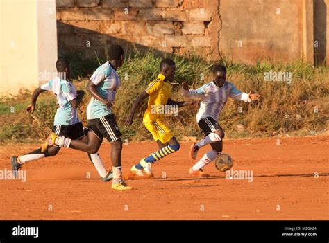 Female soccer game in Ghana Stock Photo - Alamy