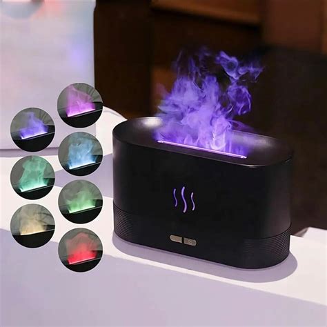 Amazon.com: USB Powered Portable Colorful Night Light Humidifier, Night ...