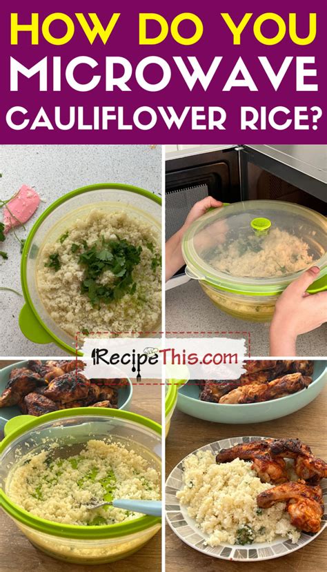 Microwave Cauliflower Rice | Recipe This