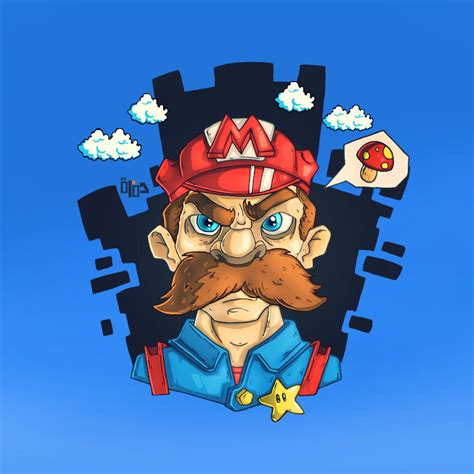 Angry_Mario by Hamzeh-Kalimat on DeviantArt