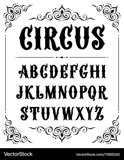 Vintage Circus Fonts Free A Handy Collection Of Western/Circus Type Fonts - buticams