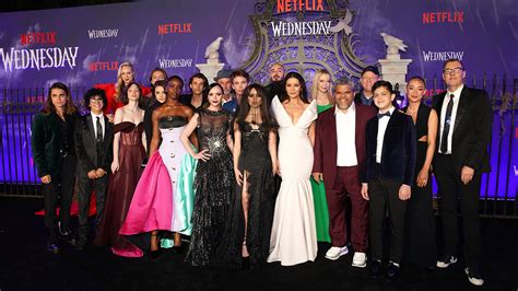 Wednesday Netflix TV Show Cast on Working With Director Tim Burton ...