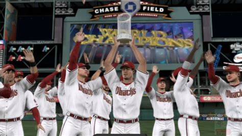 MLB 14: The Show - Arizona Diamondbacks World Series Celebration - YouTube