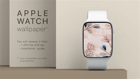 Aesthetic Apple Watch Background Floral Wallpaper Iwatch Screen Apple ...