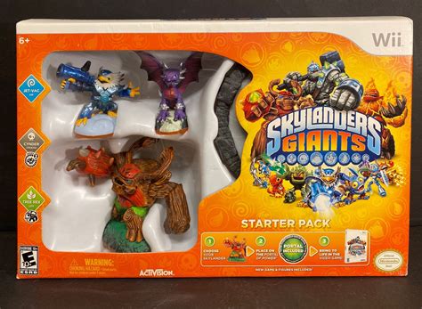 Collectible Wii Skylander Giants Starter Pack Game NIB Very - Etsy