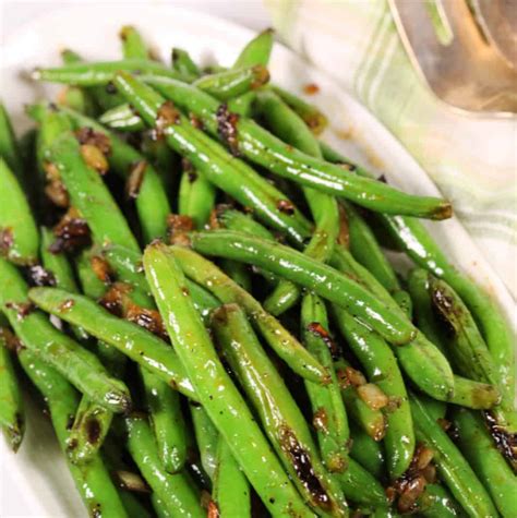 Sweet and Spicy Skillet Green Beans | It Is a Keeper