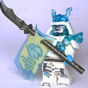 Ninjago LEGO® Blizzard Ice Emperor Zane Ninja Minifigure from set 70678 ...