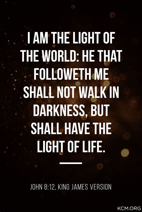 I am the Light of the world! | Light of life, Light of the world, King james version