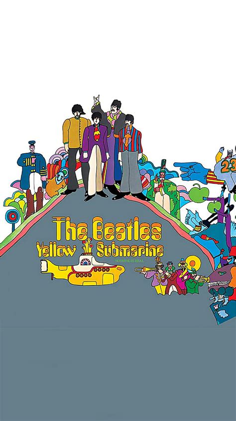 Beatles Yellow Submarine Iphone Wallpaper