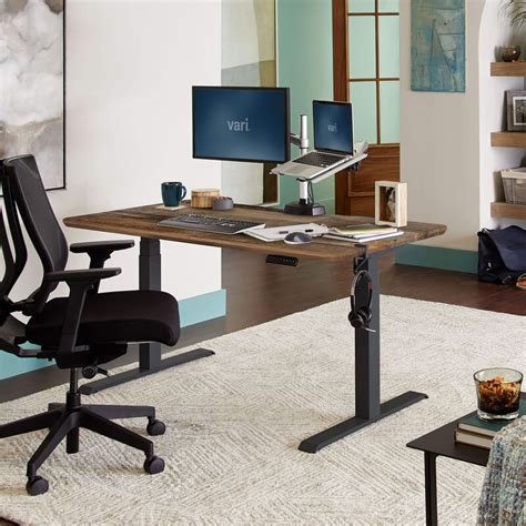 Electric Standing Desk 60x30 | Sit-to-Stand Adjustable Desk | Vari®