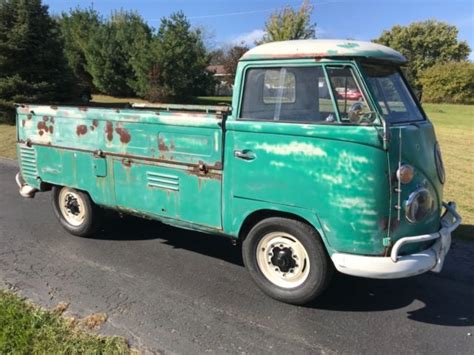 1962 Volkswagen single cab truck VW bus van pickup - Classic Volkswagen Bus/Vanagon 1962 for sale