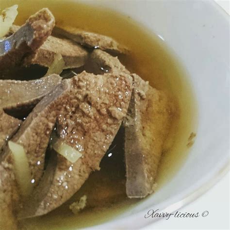 xavvy-licious: [Quickfix] Pig Liver Soup