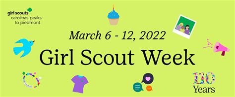 Let’s celebrate Girl Scout Week 2022! – Blog