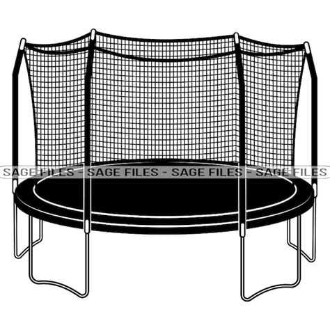 Trampoline Clipart - Etsy