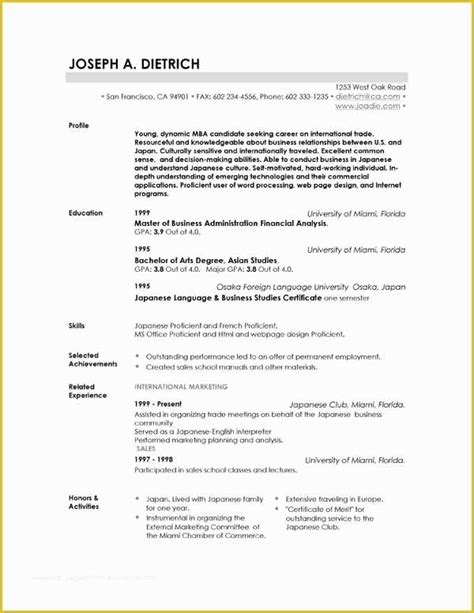 Free Job Specific Resume Templates Of 12 Cv Letter Sample Pdf | Heritagechristiancollege