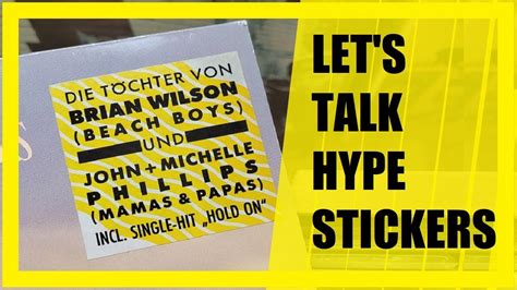 Vinyl Records Discussion: Let's Talk About Hype Stickers - YouTube